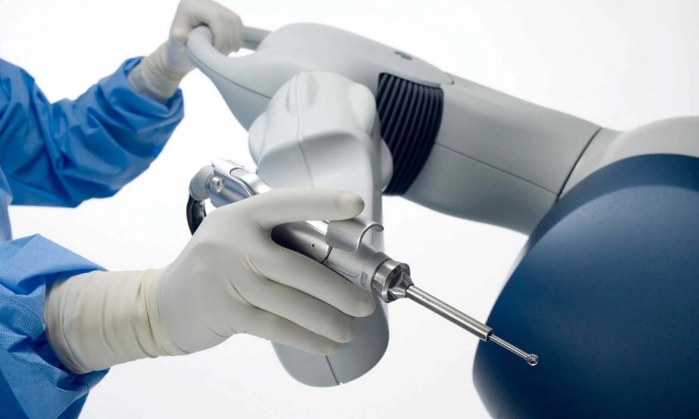 Robotic Knee Prosthesis Surgery